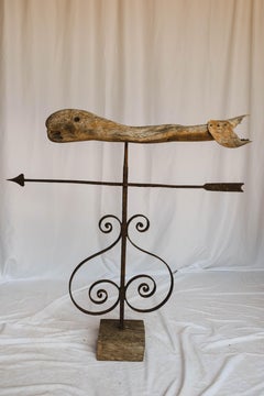 Vintage Whale Weathervane
