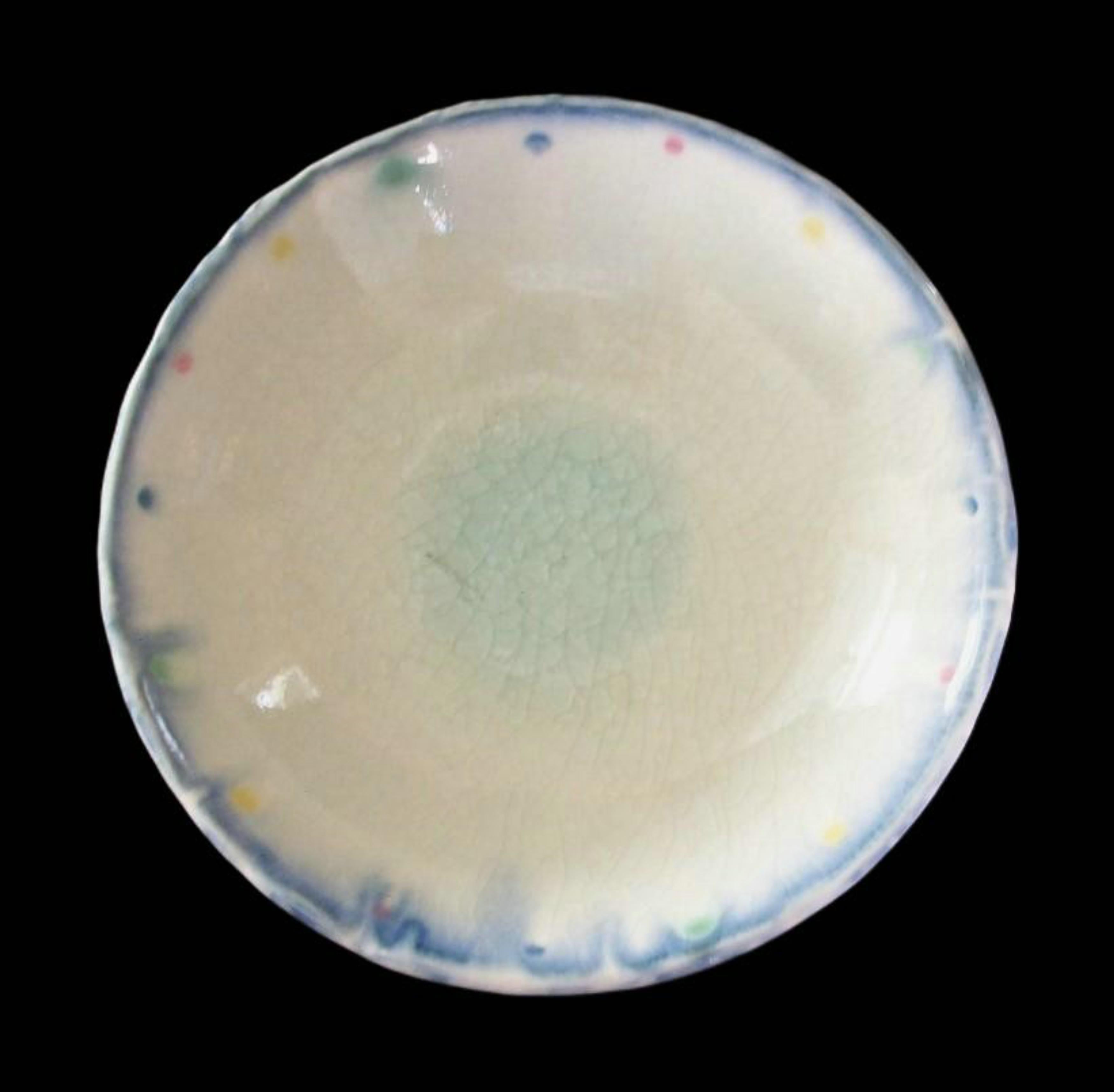Smaltato Tazza d'epoca in Studio Pottery, realizzata al tornio e smaltata - Firmata - metà del XX secolo in vendita