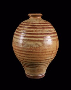 Vintage Wheel Thrown Studio Pottery Vase, Signed & Dated, Canada, Circa 1975