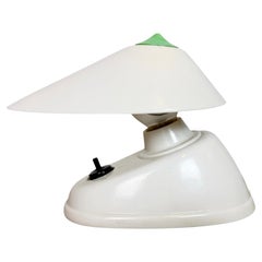 Vintage White Bakelite Table Lamp from Elektrosvit, 1950s