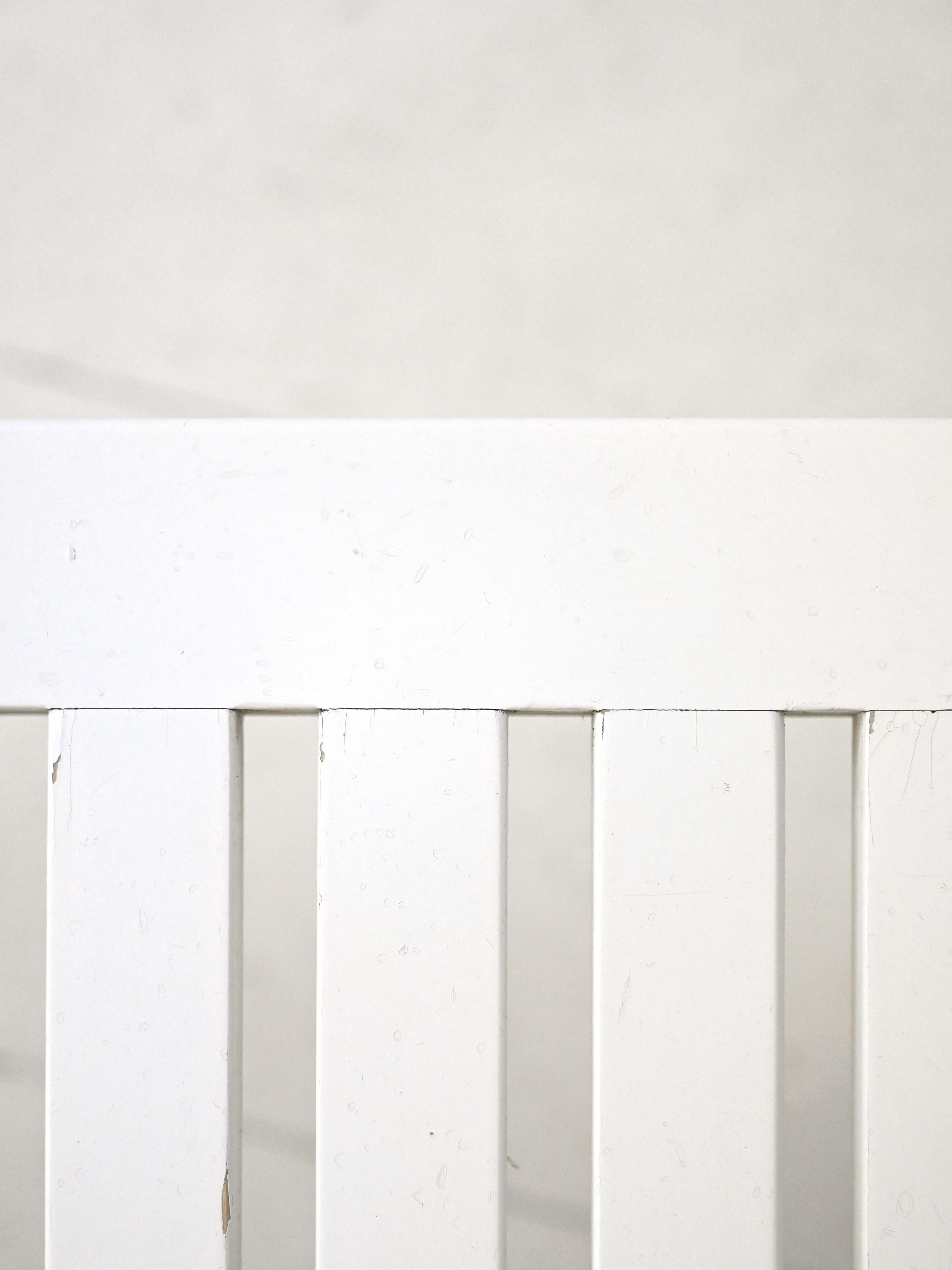 Mid-20th Century Vintage White Bench by Designer Alvar Aalto For Sale