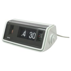 Reloj Despertador Vintage Copal Blanco Modelo 228 Flip