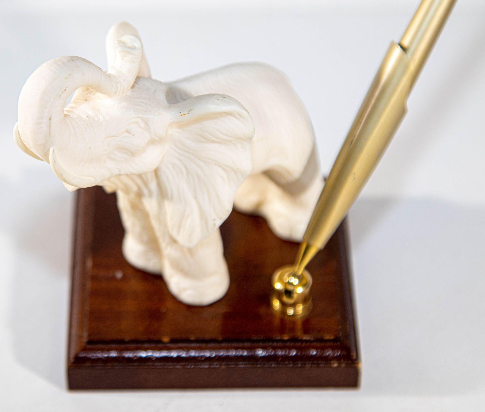 elephant pencil holder