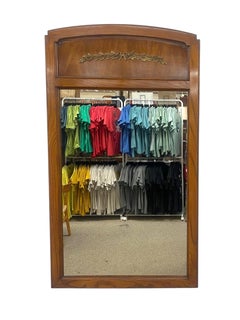 Vintage White Furniture Co. Mirror in Walnut Toned Finish