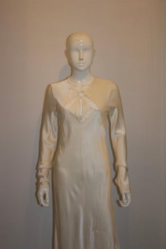 Vintage White Ghost Kleid