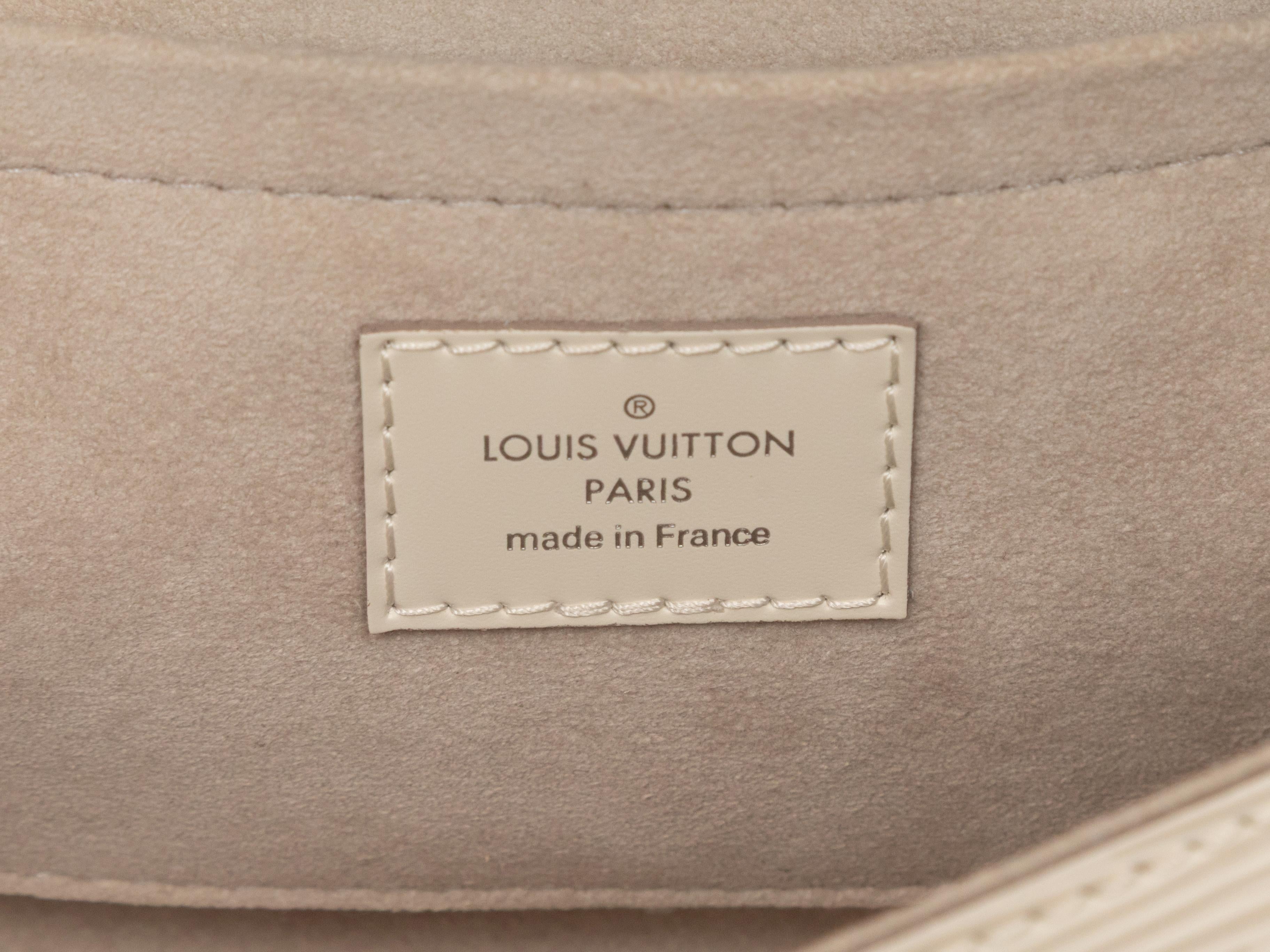 Vintage White Louis Vuitton Montaigne Umhängetasche im Angebot 1