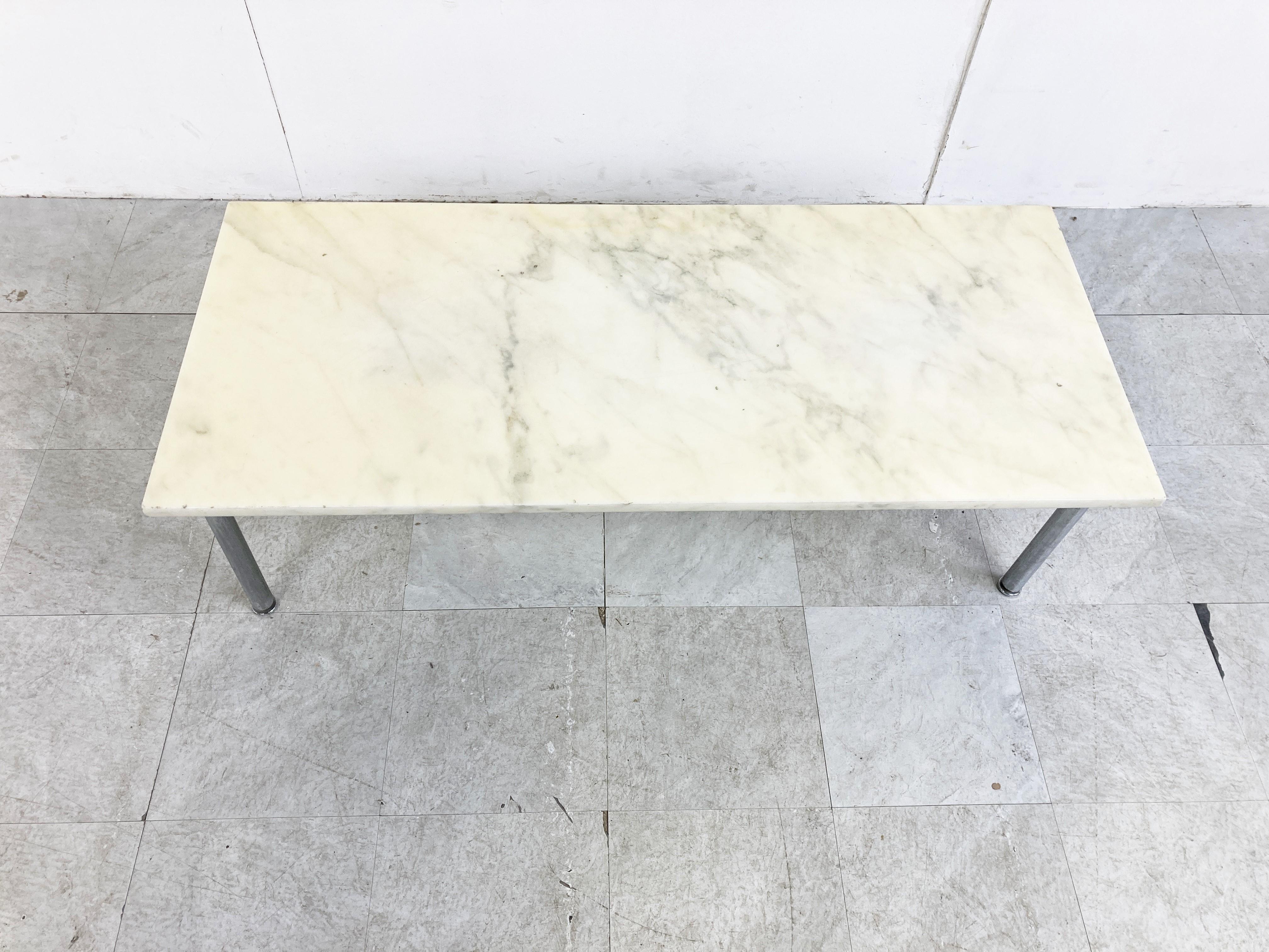 1960s marble coffee table