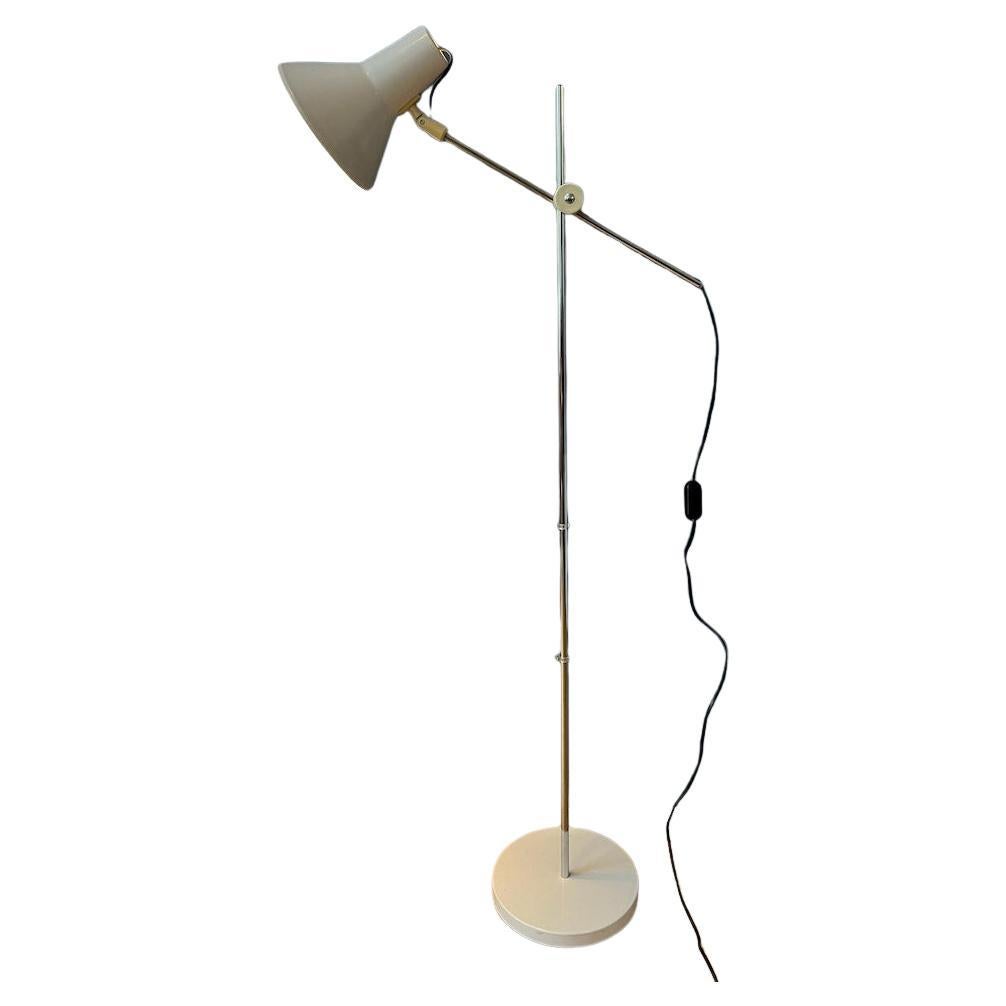 Lampada da terra regolabile vintage di metà secolo, Whiting, anni '70 in vendita