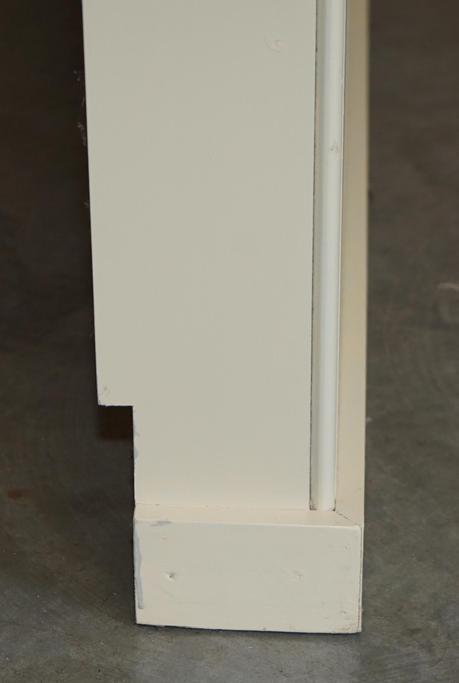 VINTAGE WHiTE LACKIERTE KÜHLERABDECKUNG DOPPELGRÖSSE BEREIT ZUM EINSATZ im Angebot 3