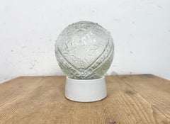 Vintage White Porcelain Ceiling Light, 1970s