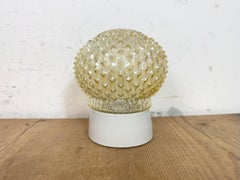 Vintage White Porcelain Ceiling Light, 1970s