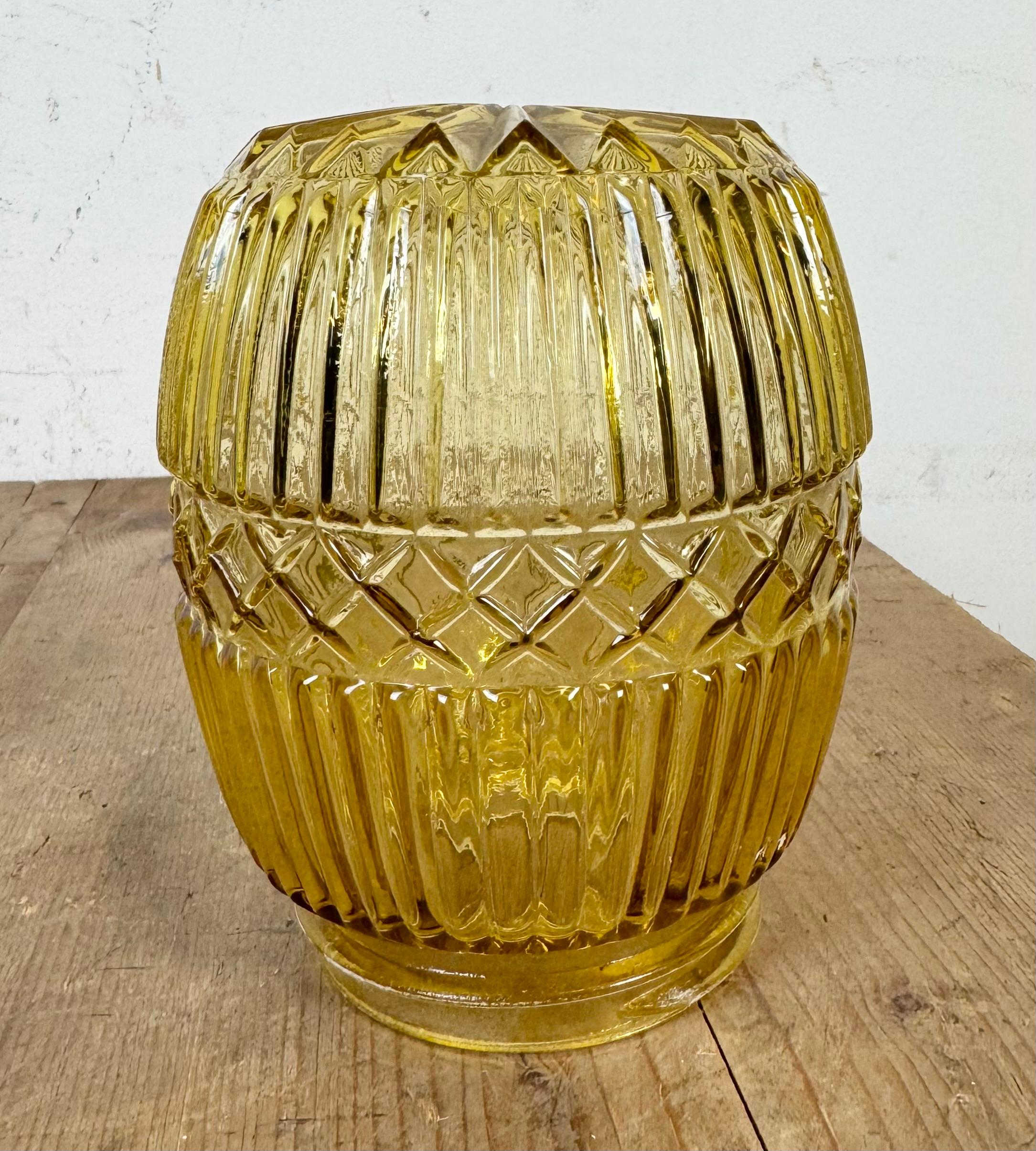 Vintage White Porcelain Ceiling Light, 1970s For Sale 3