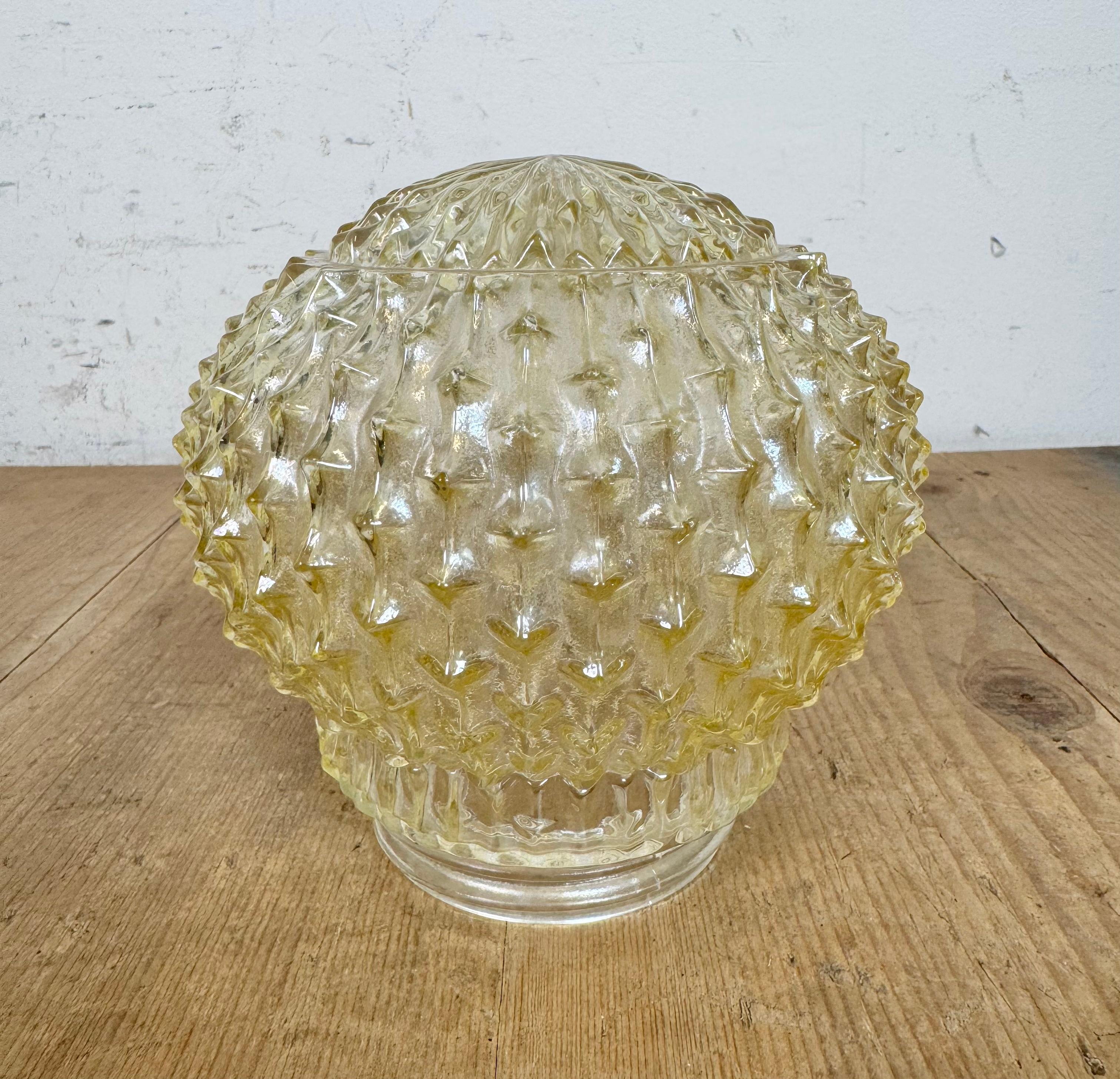 Vintage White Porcelain Pendant Light, 1970s For Sale 5