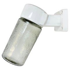 Vintage White Porcelain Wall Light, 1960s