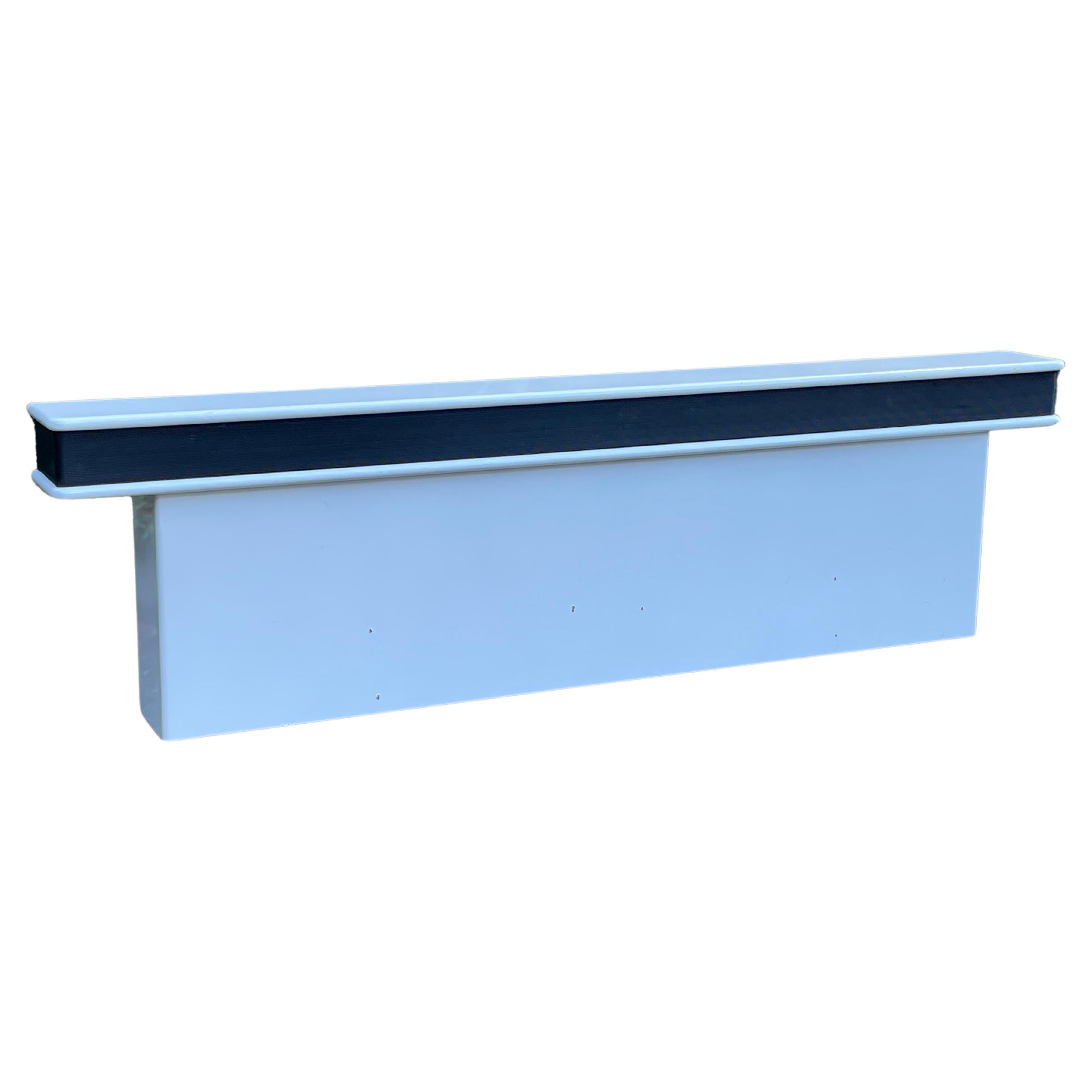 Cabecero Vintage Blanco Roger Rougier Post Modern Lacado 1
