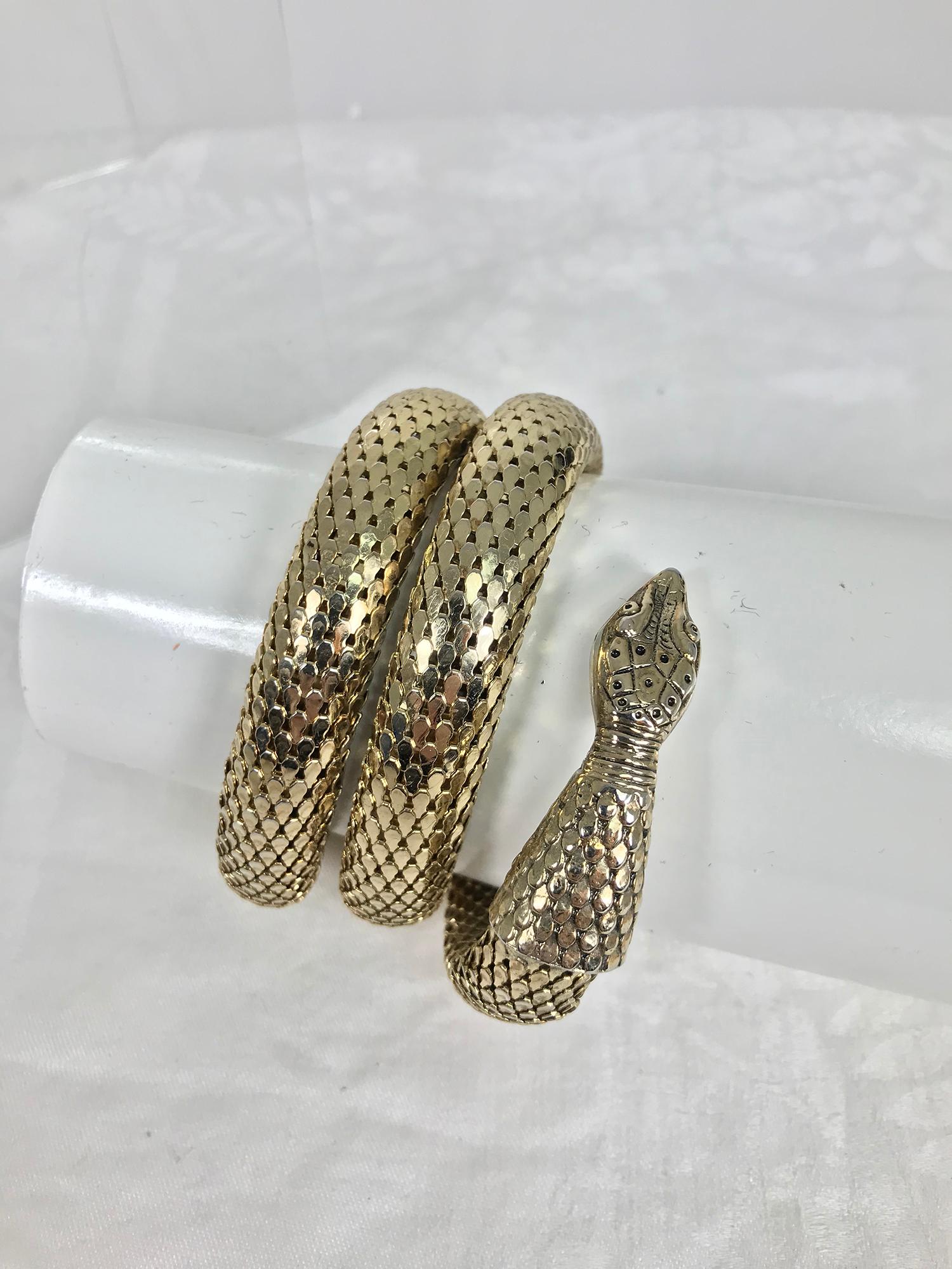 whiting and davis snake bracelet