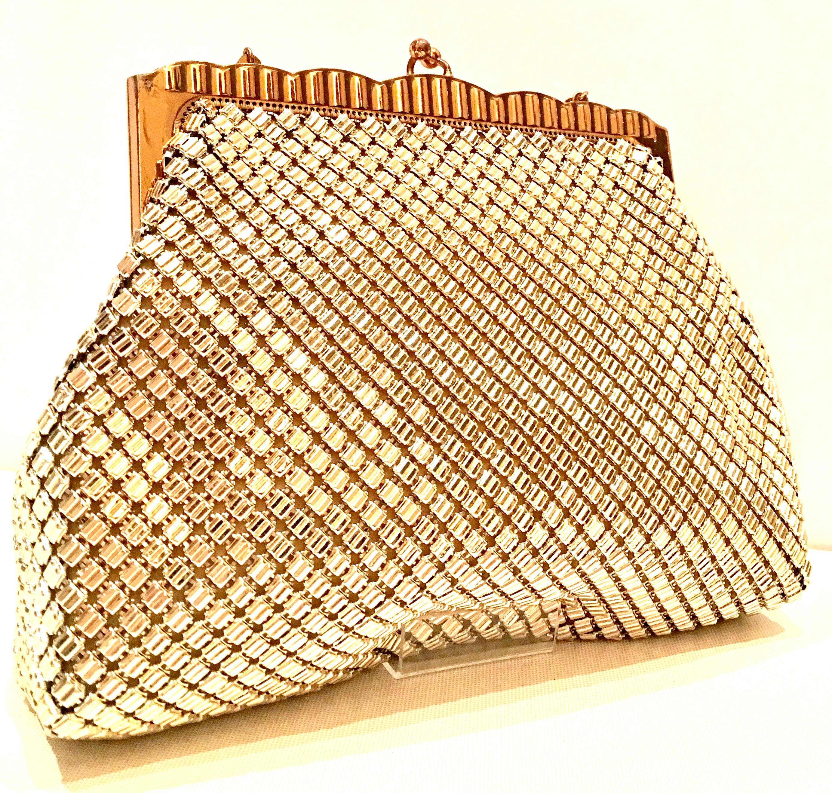 vintage metal mesh purse