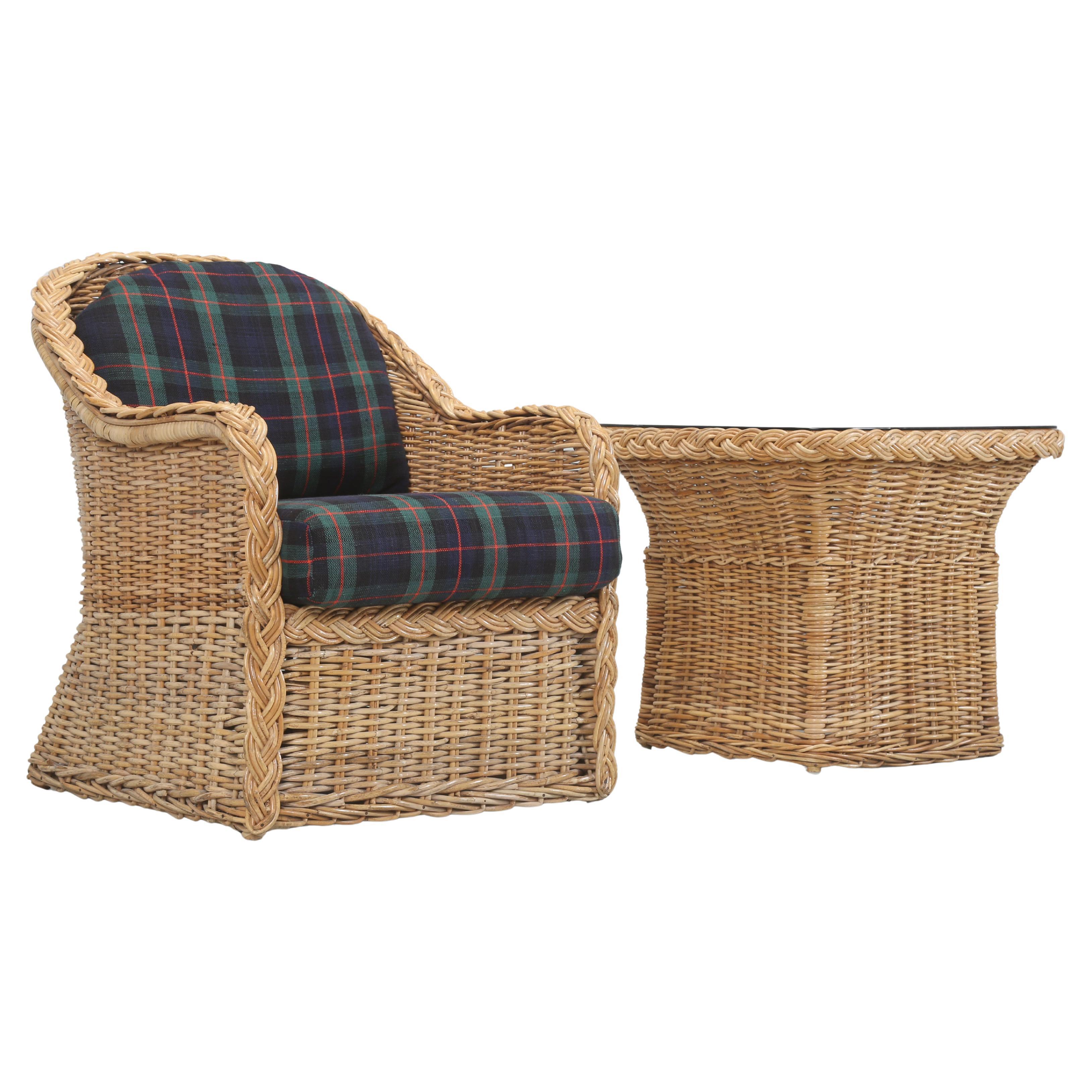Smoked Glass Lounge Chairs