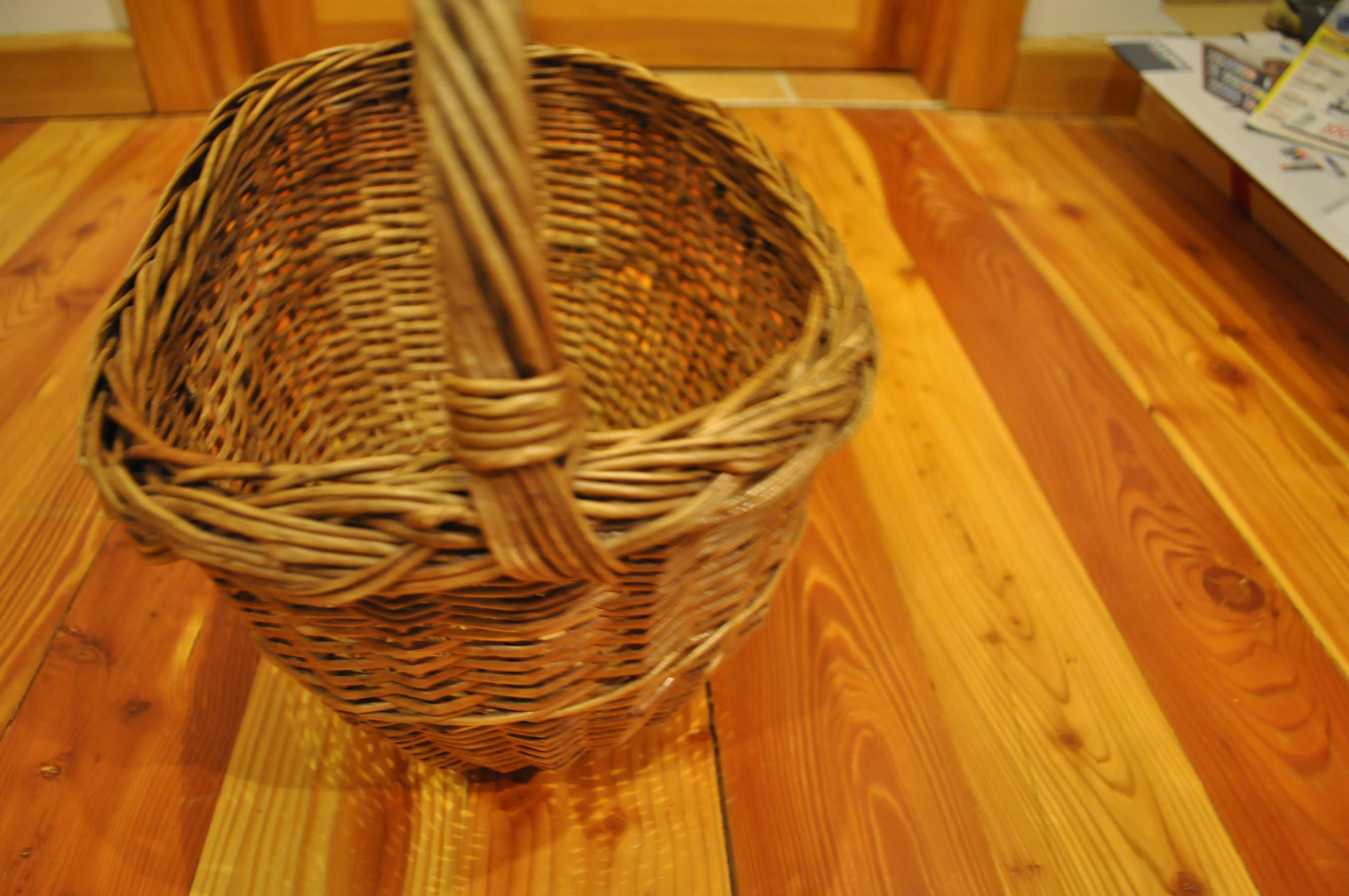 vintage wicker baskets