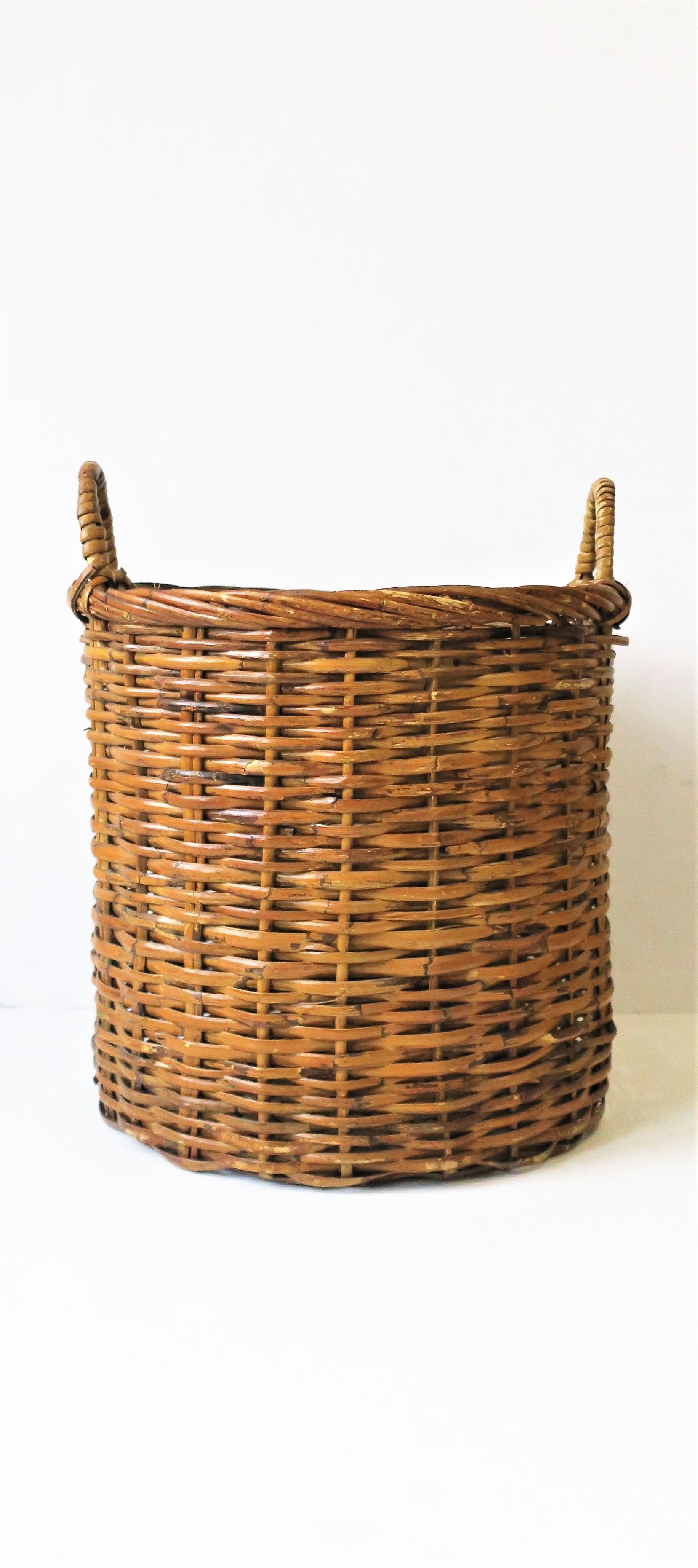 vintage wicker baskets