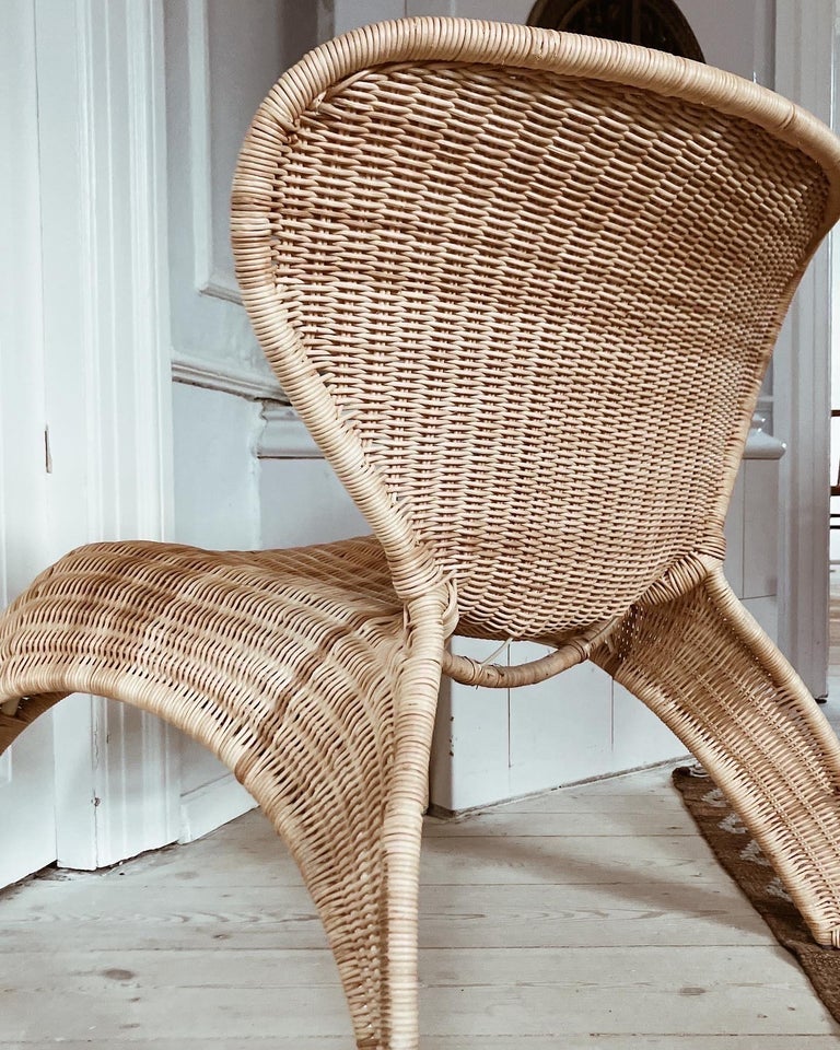 Vintage wicker chair by IKEA, 90’ For Sale at 1stDibs