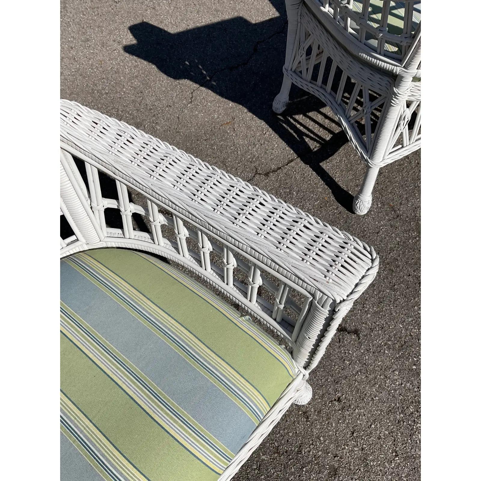Vimini Sedie in vimini vintage in vendita