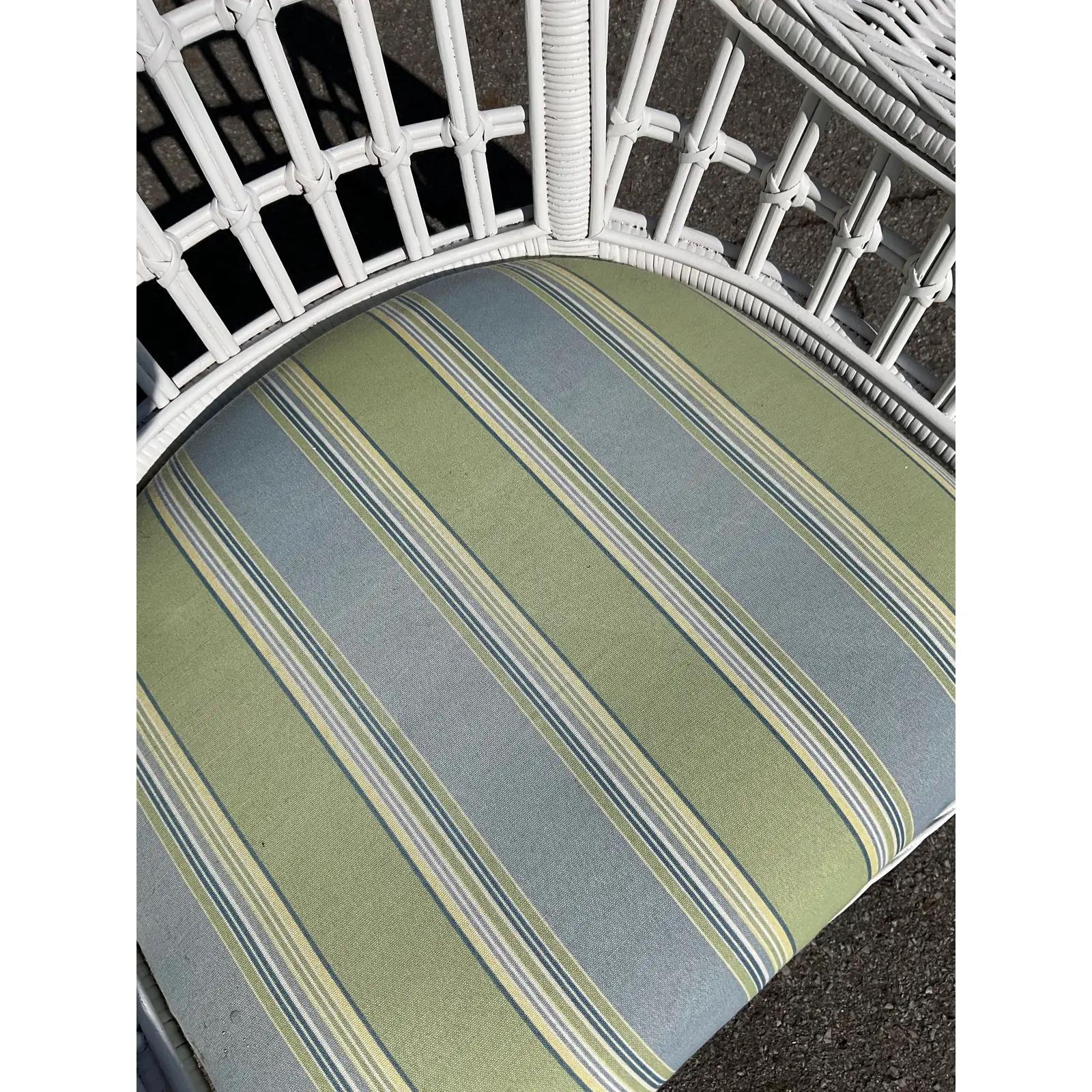 Sedie in vimini vintage in vendita 1