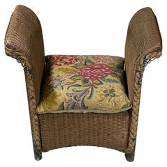 Vintage Wicker Kind Sessel