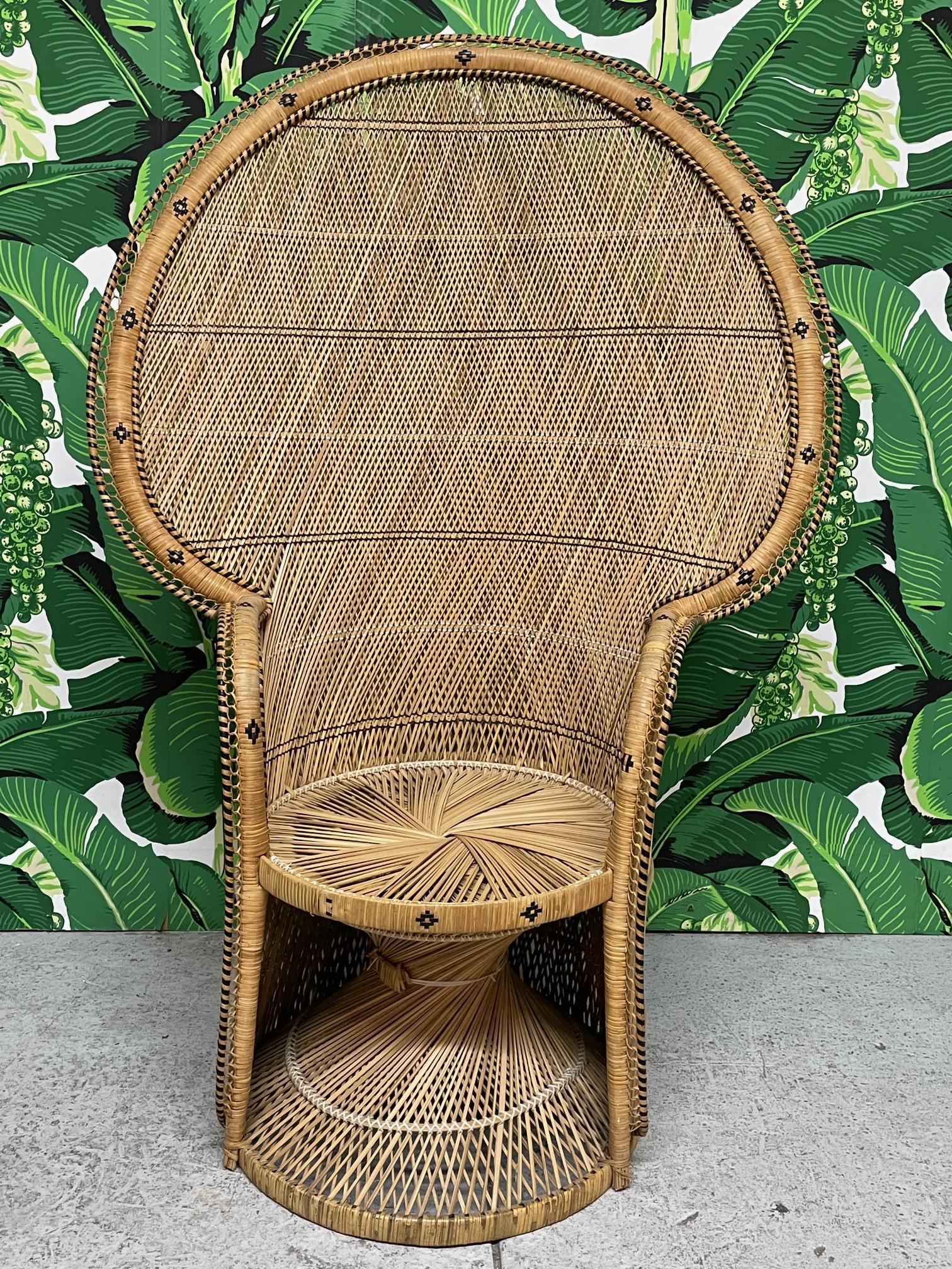 vintage wicker chair value
