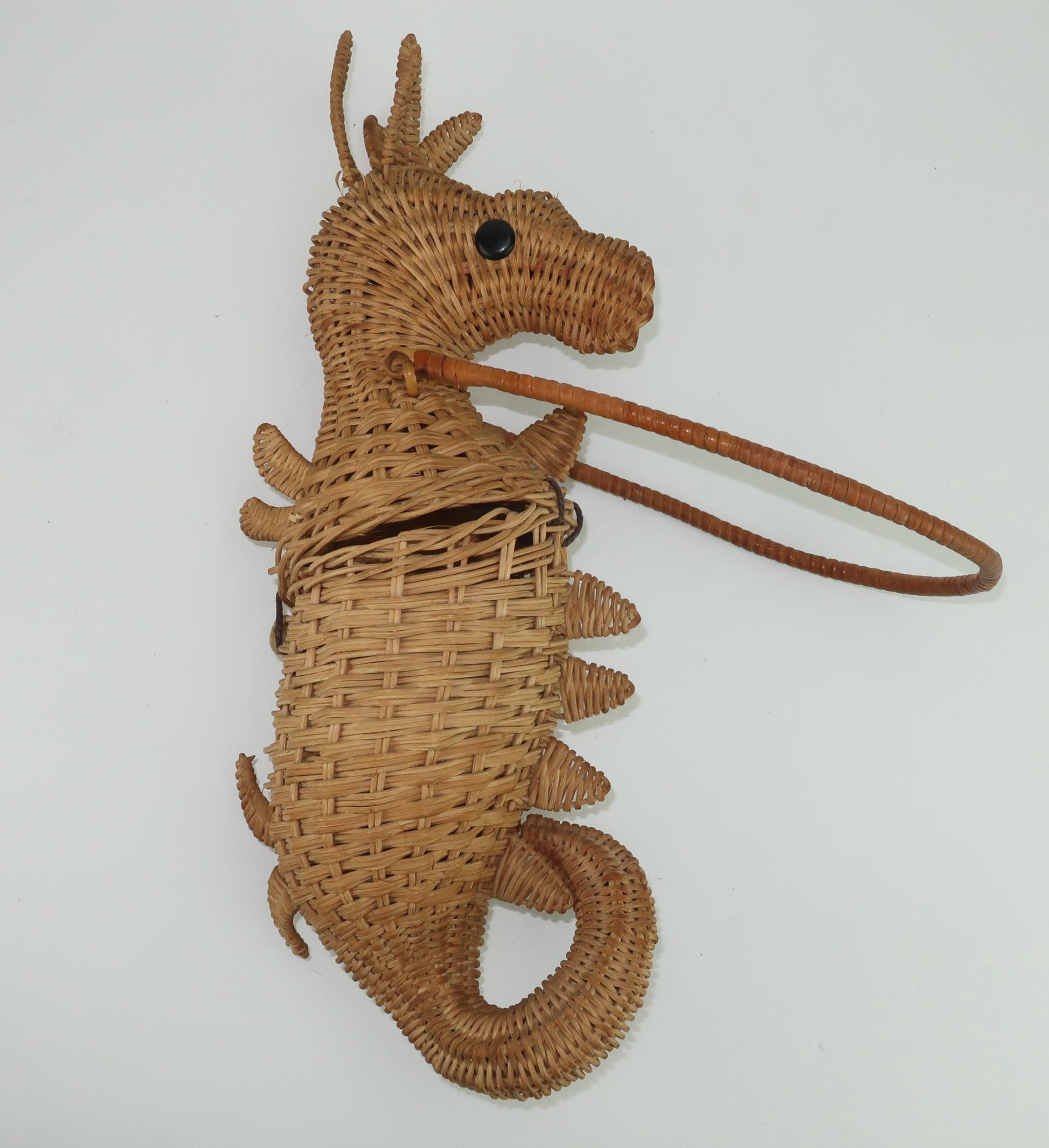 seahorse purse