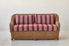 Vintage Wicker Sofa