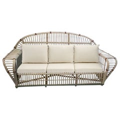 Used Wicker Sofa