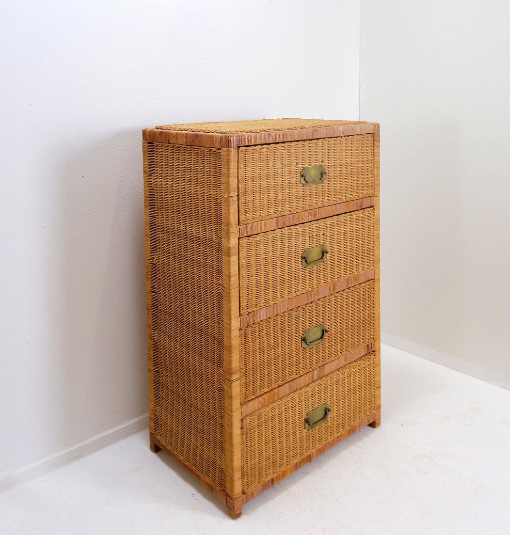 Vintage Wickers Chest of drawer - 1960s 5