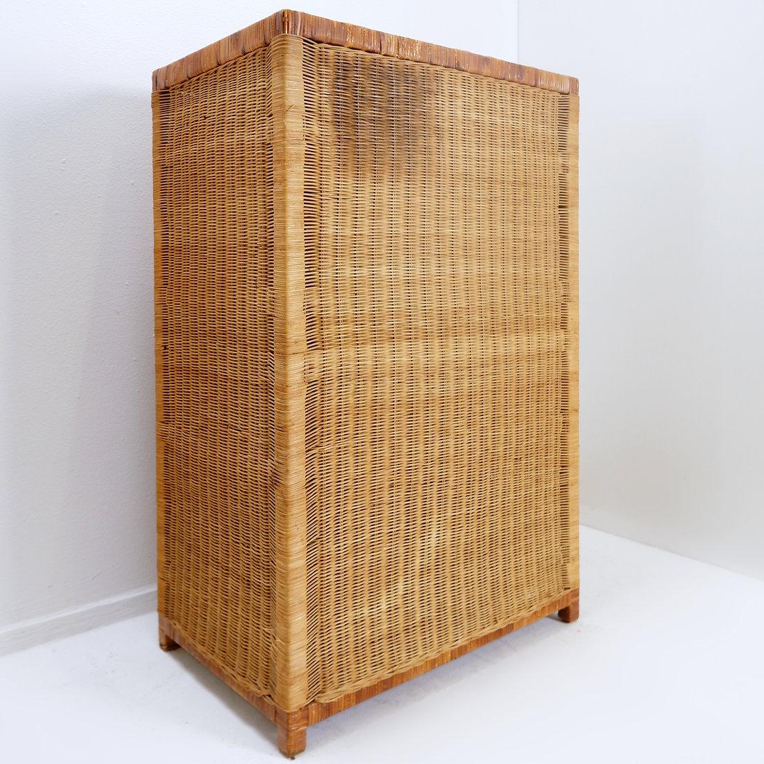 Metal Vintage Wickers Chest of drawer - 1960s