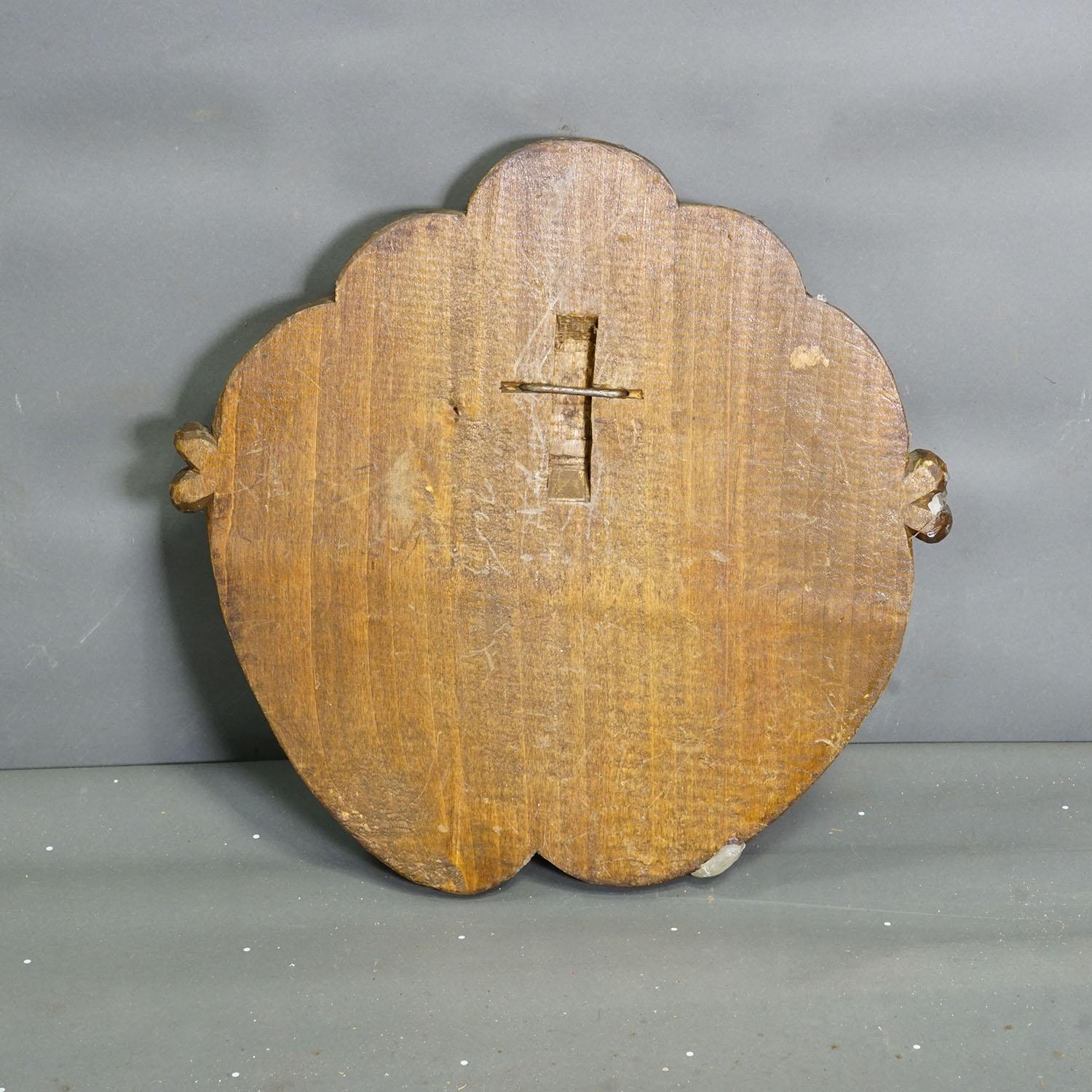 Vintage Wildschweinzahn-Trophäe auf Holztafel, Österreich 1977 (Ende des 20. Jahrhunderts) im Angebot