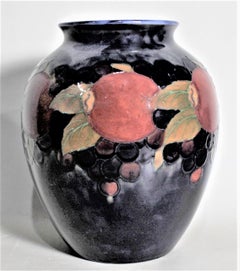Vintage William Moorcroft Pomegranate Art Pottery Vase