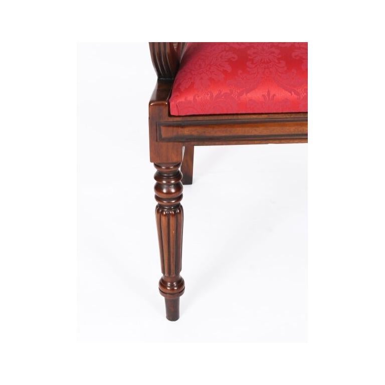 Vintage William Tillman Oval Regency Revival Dining Table & 6 Chairs 20thCentury en vente 13