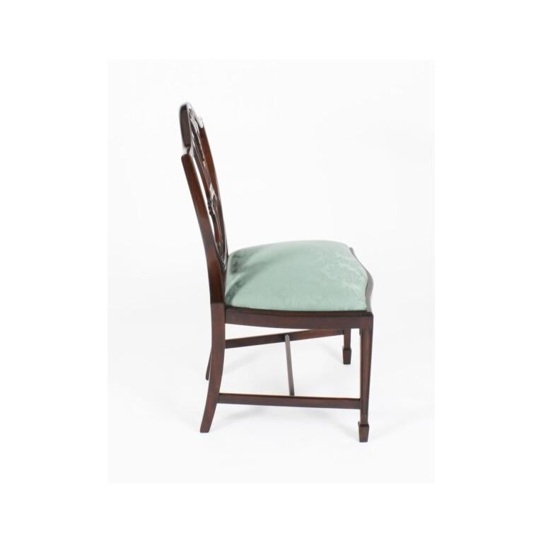 Vintage William Tillman Regency Table de salle à manger et 6 chaises 20ème siècle en vente 11