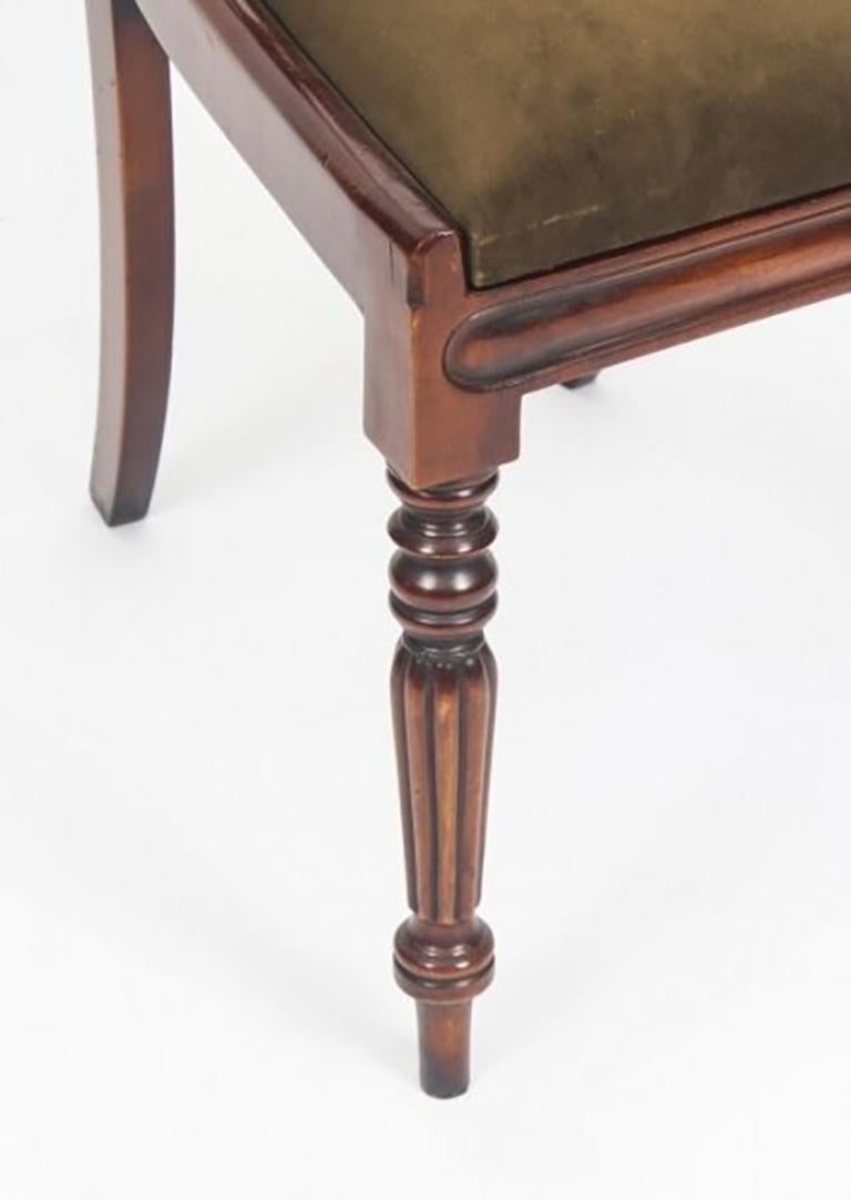 Vintage William Tillman Regency Dining Table & 6 Regency Revival Chairs 12