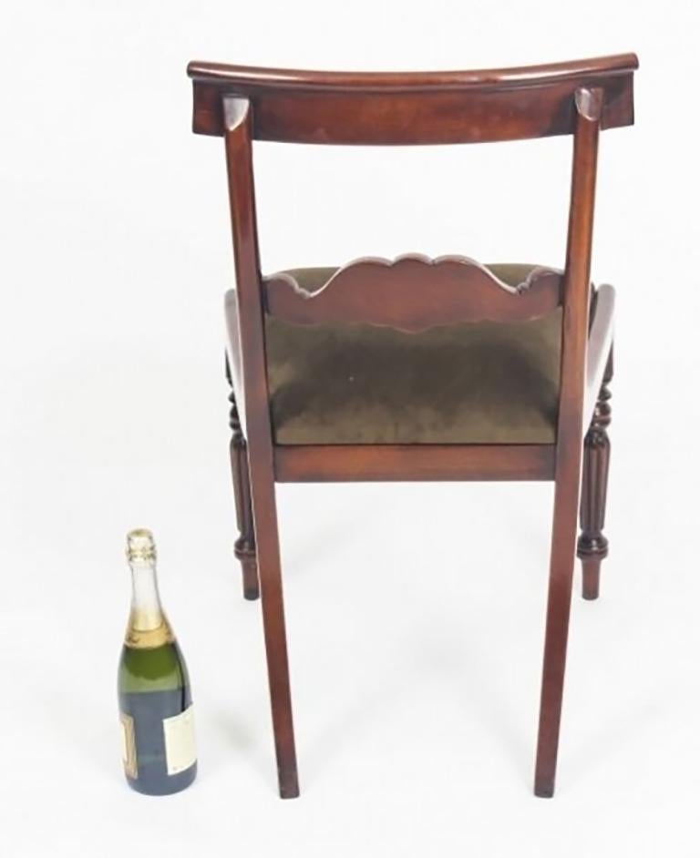 Vintage William Tillman Regency Dining Table & 6 Regency Revival Chairs 14