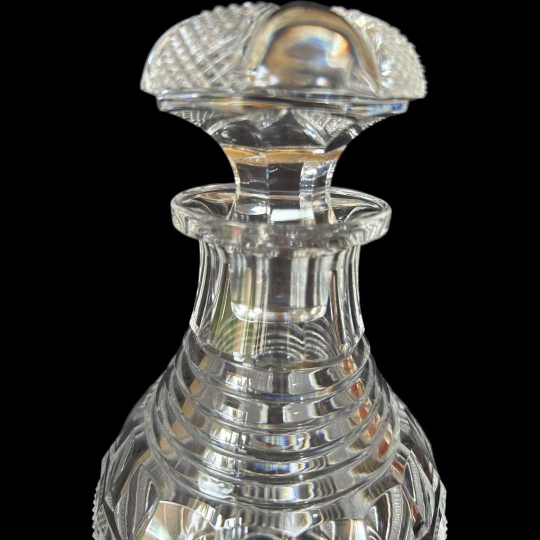 Vintage William Yeoward Magnum “Carla” Cut Crystal Decanter For Sale 1