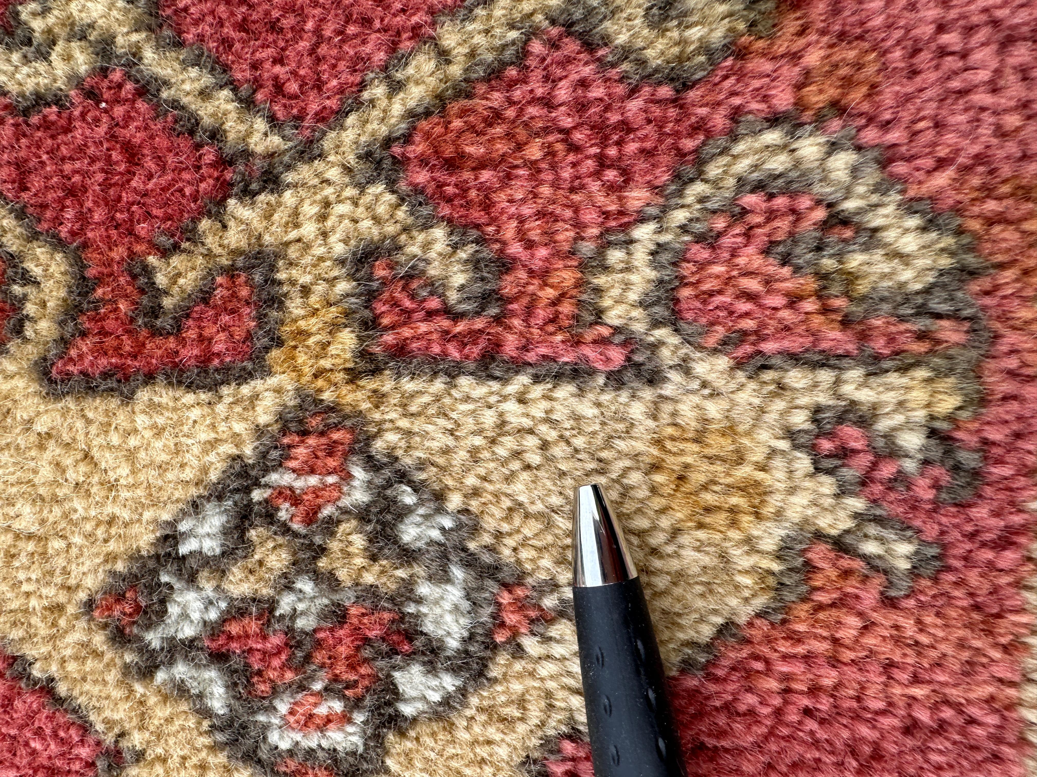 Tapis Karastan Vintage Williamsburg avec design turc Ushak - RR5239 en vente 4