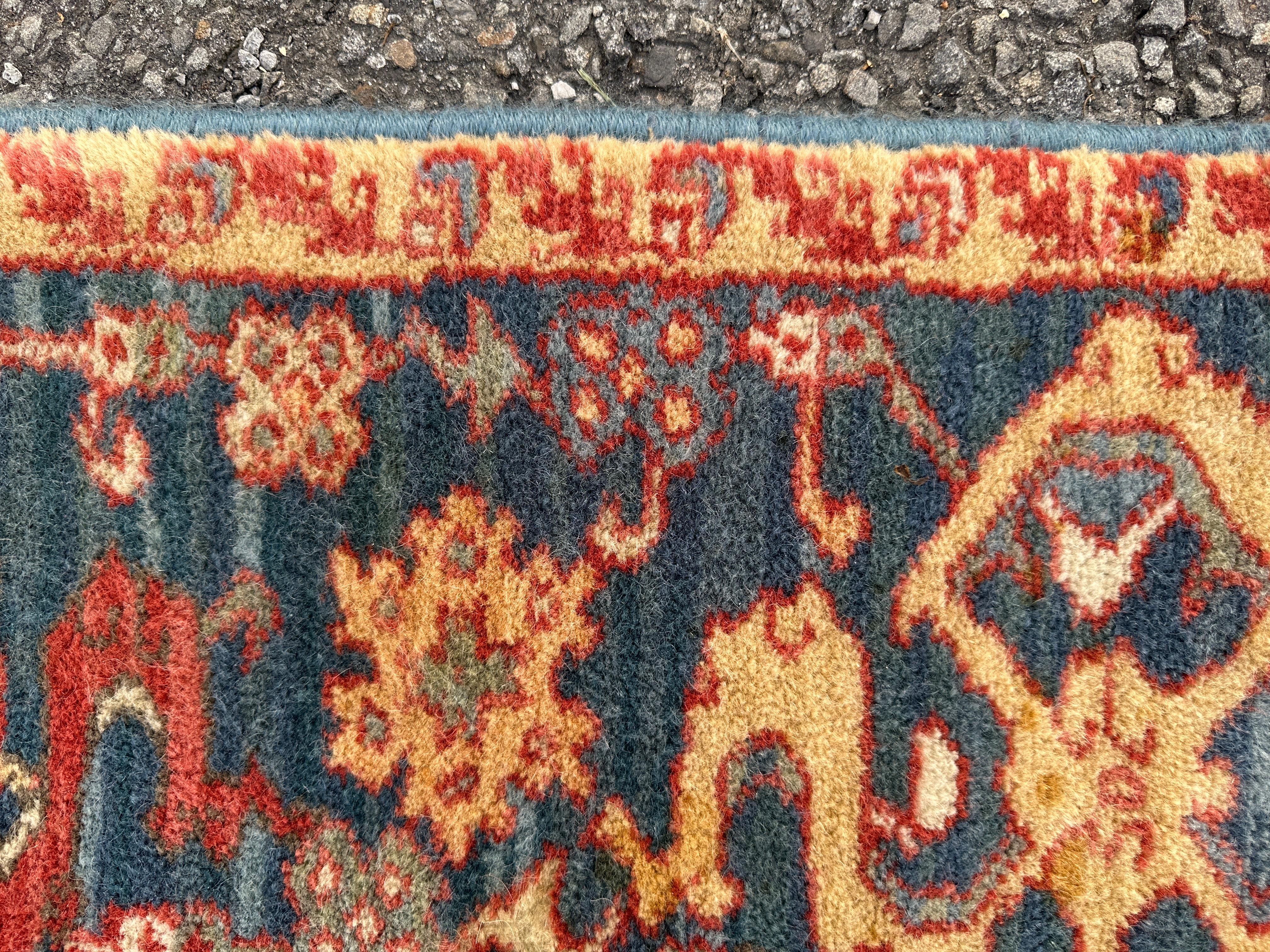 Tapis Karastan Vintage Williamsburg avec design turc Ushak - RR5239 en vente 12