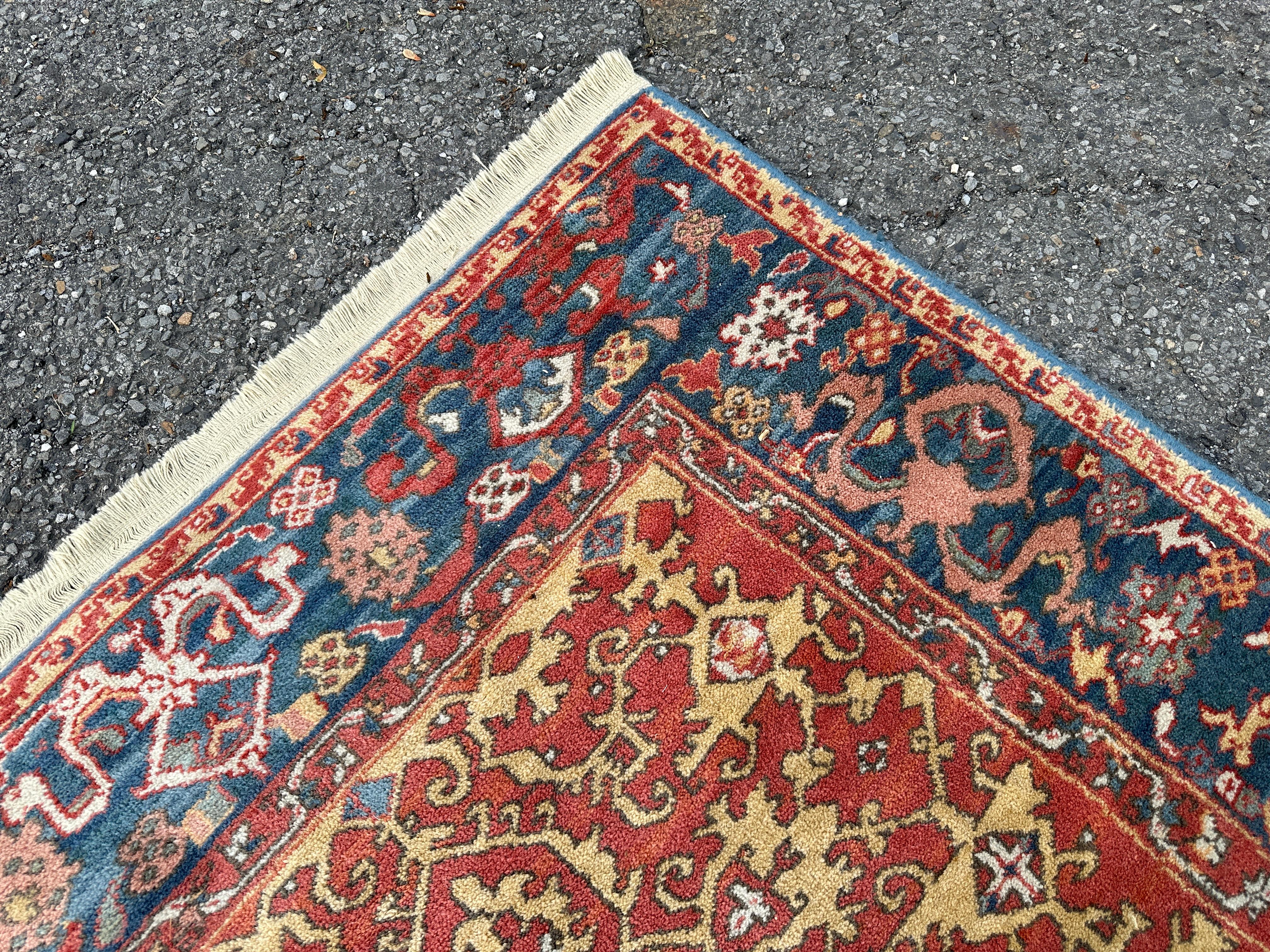 Tapis Karastan Vintage Williamsburg avec design turc Ushak - RR5239 en vente 1
