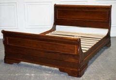 VINTAGE WILLIS & GAMBIER FRENCH STYLE SLEIGH UK KING SIZE BED 5'0 x 6'6/150x200