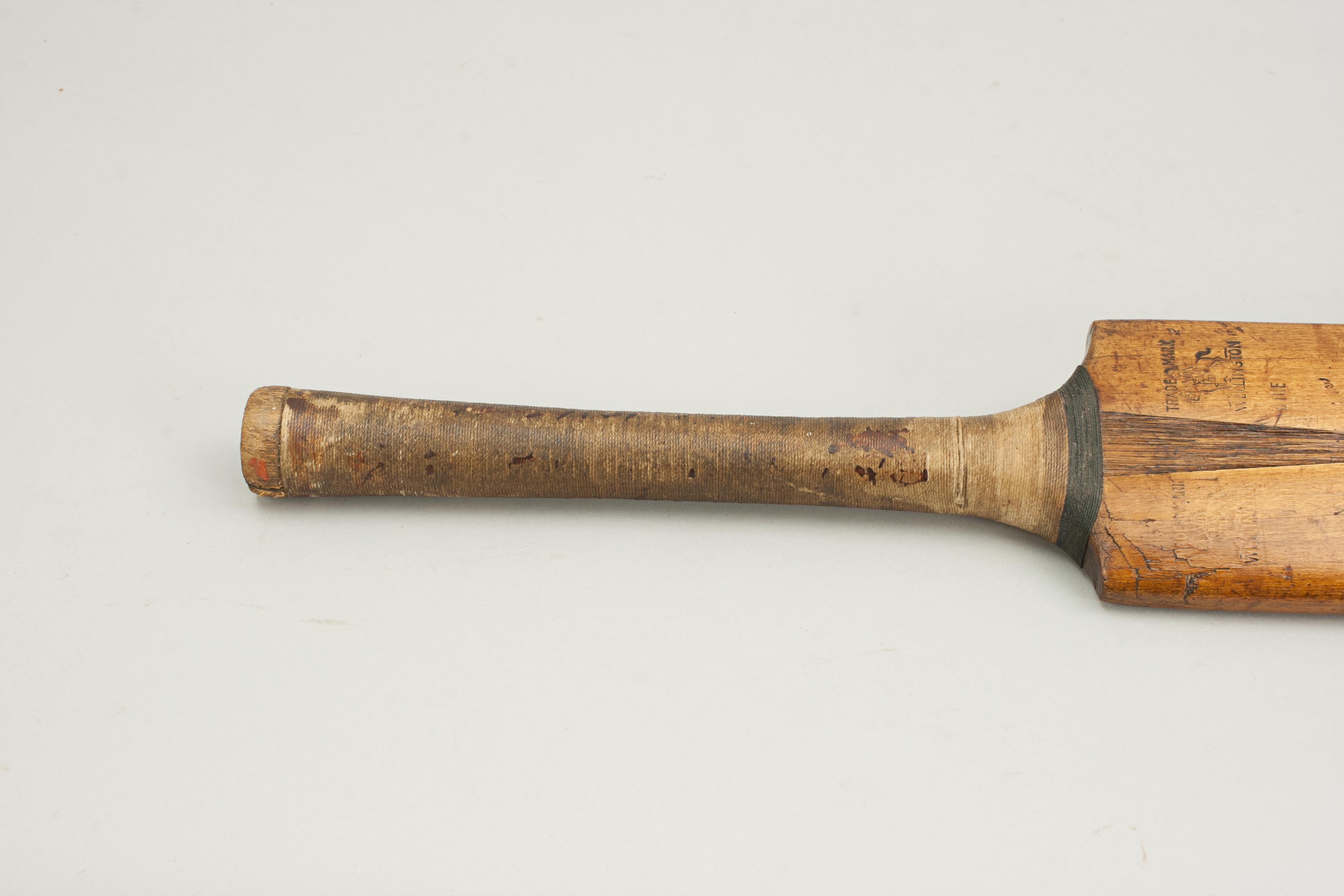 antique cricket bat
