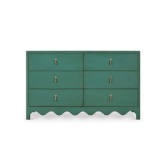 Vintage Willow Green Dresser