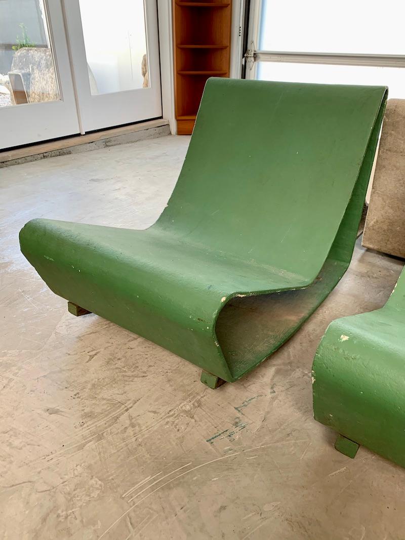 Vintage Willy Guhl Loop Chairs In Good Condition In Los Angeles, CA