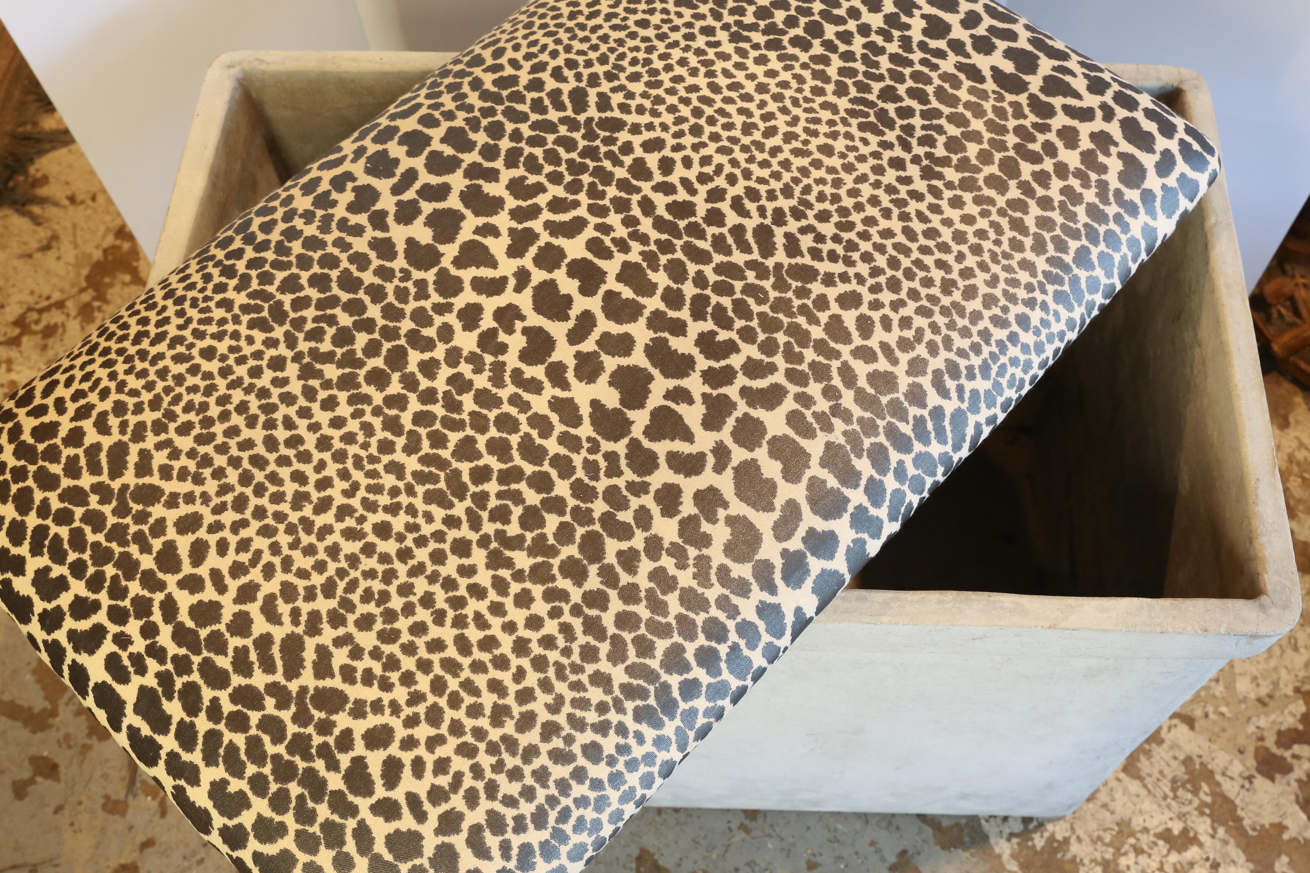 cheetah print planter