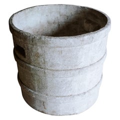 Vieille jardinière Willy Guhl de Suisse:: Circa 1960